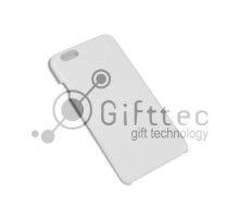 IPhone 6/6S - Белый чехол глянцевый пластик (для 3D - сублимации)