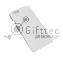 IPhone 7/8 - Белый чехол глянцевый пластик (для 3D - сублимации)
