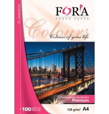 Фотобумага сублимационная FORA Premium 125гр А4 100 листов