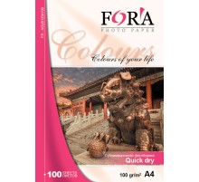 Фотобумага сублимационная FORA Quick dry 100гр A4 100 листов