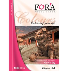 Фотобумага сублимационная FORA Quick dry 100гр A4 100 листов