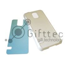Samsung Galaxy S5 - Белый чехол пластиковый (вставка под сублимацию)