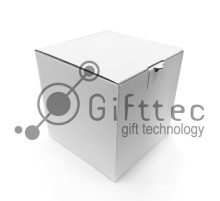 Коробка для кружки БЕЛАЯ 10х10х10см