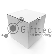 Коробка для кружки БЕЛАЯ 10х10х10см