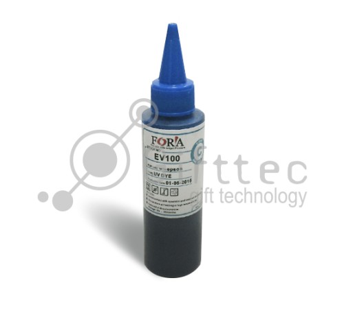 Водные чернила Fora Premium Cyan T50/T59/TX700W/TX800FW/R270/R290/R390/RX590/1410, УФ-защита Водные чернила Fora Premium Cyan T50/T59/TX700W/TX800FW/R270/R290/R390/RX590/1410, УФ-защита