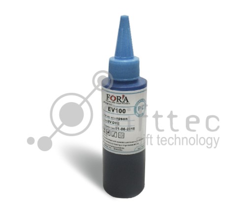 Водные чернила Fora Premium Light Cyan T50/T59/TX700W/TX800FW/R270/R290/R390/RX590/1410, УФ-защита Водные чернила Fora Premium Light Cyan T50/T59/TX700W/TX800FW/R270/R290/R390/RX590/1410, УФ-защита