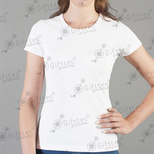 Футболка женская Evolution (FutbiTex), синтетика/хлопок (имитация хлопка) р.52 (XL) для сублимации | Артикул: 30037