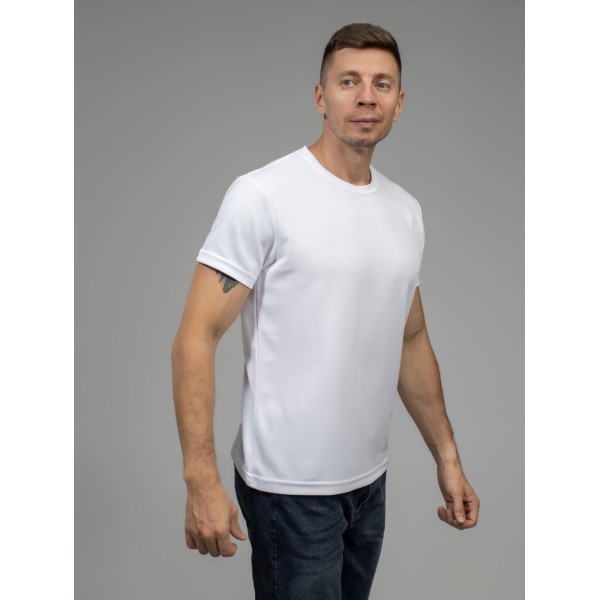 Футболка мужская Standart (FutbiTex), синтетика/хлопок (сэндвич) р.42 (2XS) для сублимации | Артикул: 12110