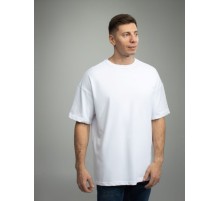 Футболка оверсайз белая (Futbitex) р.54-56 (XL) для сублимации