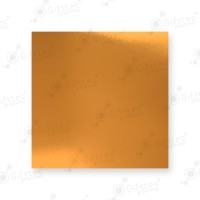 Пластина 20х27см евроразмер (алюминий) 0,45мм ЗОЛОТО ГЛЯНЦЕВОЕ для сублимации