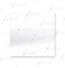 Пластина 15х20см металлическая (алюминий) 0,50мм БЕЛЫЙ ГЛЯНЕЦ для сублимации