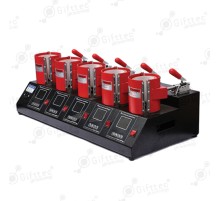 Термопресс Gifttec MASTER на 5 кружек, вертикальный, механическое управление JSS20/XMTG3000