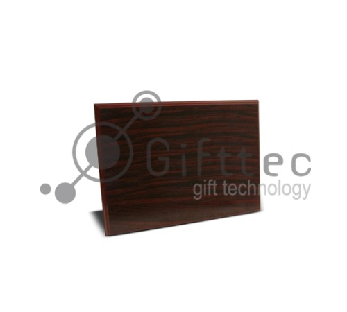 Плакетка деревянная МАХАГОН 15х20см (в индивидуальной упаковке) | Артикул: 10331