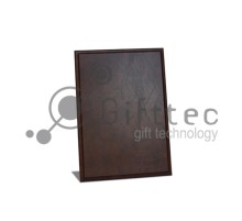 Плакетка МДФ 19х24см (под пластину 15х20см) КОЖА