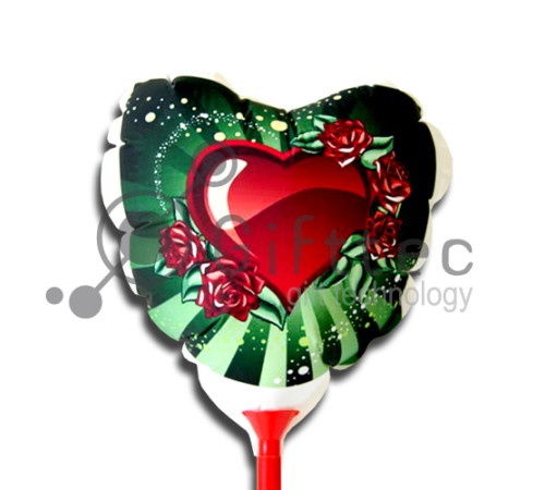 Шарик для печати на струйном принтере СЕРДЦЕ, А4 d=18см | Артикул: 10429