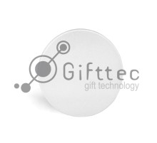 Доска для резки стеклянная круглая d=20см для сублимации