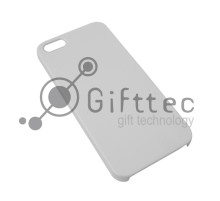 IPhone 5/5S - Белый чехол матовый пластик (для 3D - сублимации)