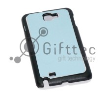 Samsung Galaxy Note i9220 - Чёрный чехол пластиковый (вставка под сублимацию)