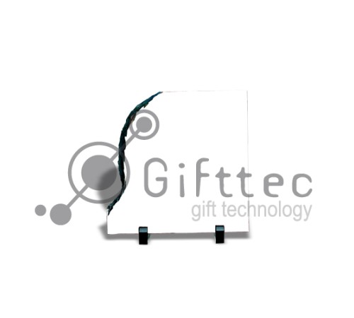 Фотокамень SH08 Квадрат с ломаной боковиной , 20х20см для сублимации | Артикул: 4411