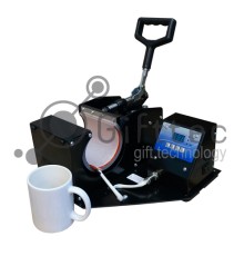 Термопресс Gifttec MASTER кружечный горизонтальный (d=7.5-9см) электронное управление 4 кнопки