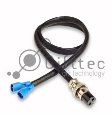 Коннектор XLR-2 "мама" (с кабелем)