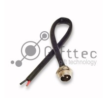 Коннектор XLR-2 "папа" (на панель)