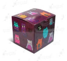 Коробка подарочная для кружки без окна "Котики"