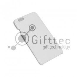 IPhone 6/6S - Белый чехол глянцевый пластик (для 3D - сублимации)