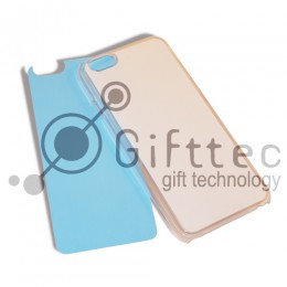 IPhone 6/6S - Прозрачный чехол пластиковый (вставка под сублимацию)