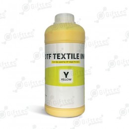 Чернила текстильные DTF, 1л, Yellow