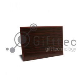 Плакетка деревянная МАХАГОН 15х20см (в индивидуальной упаковке)