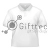 Рубашка-поло белая Comfort (FutbiTex), синтетика/хлопок (имитация хлопка) р.52 (XL) для сублимации