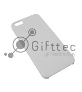 IPhone 5/5S - Белый чехол матовый пластик (для 3D - сублимации)