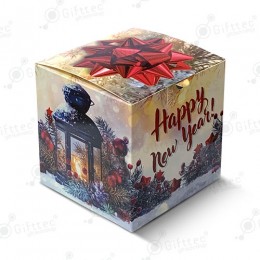 Коробка подарочная для кружки без окна "Happy New Year"